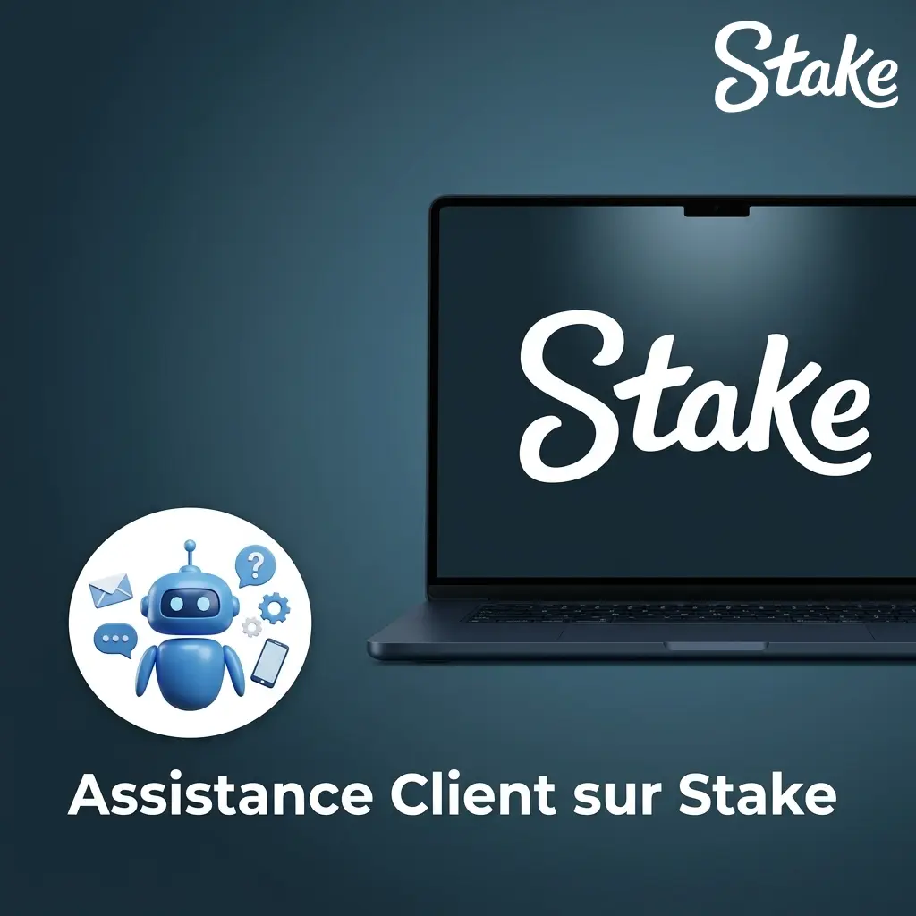 Assistance client Stake 24h/24 : chat en direct, e-mail et centre d'aide pour joueurs français